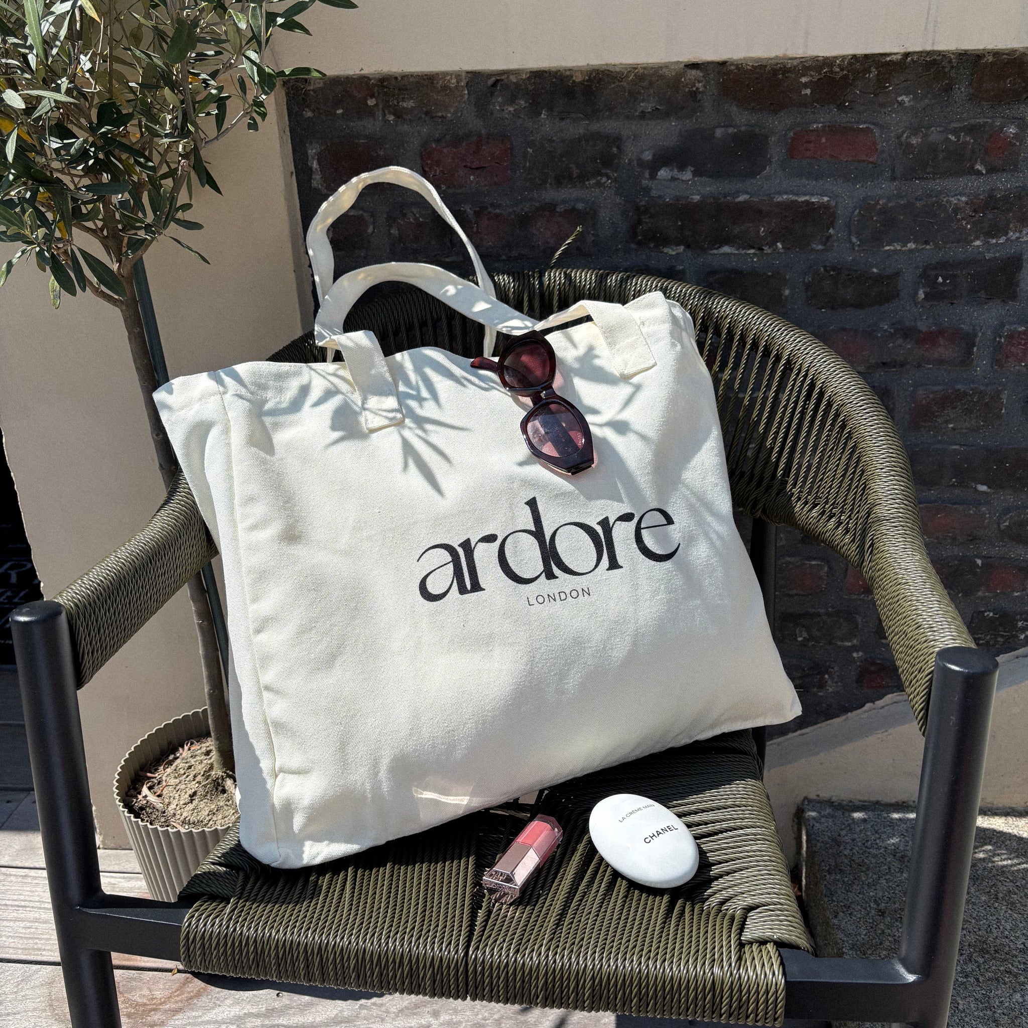 Ardore Active Premium Large Tote Bag | Oat Latté