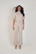 Wide leg high waisted very flattering, tummy flattering, comfortable premium tailored wide leg trousers perfect for the office