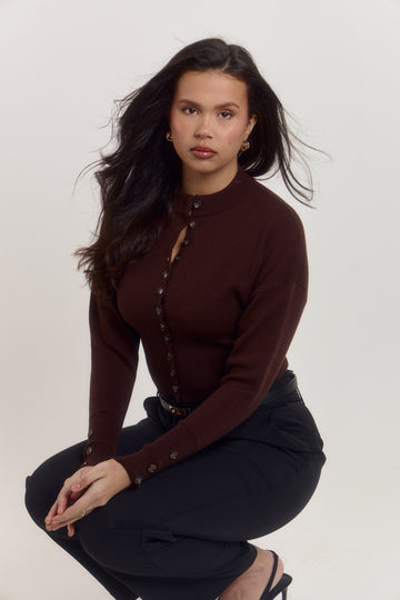 ardore-london-thick-structured-espresso-brown-cardigan
