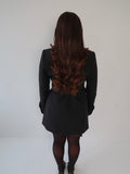 Black Dress, Little Black Dress, LBD, Blazer Dress, Tailored Dress. Belted Dress,Long Sleeve Dress, Chic Dress, Womens Blazer, Womens Blazer Dress, Camel Outfit, Camel Dress, Black Blazer, Black Dress, 