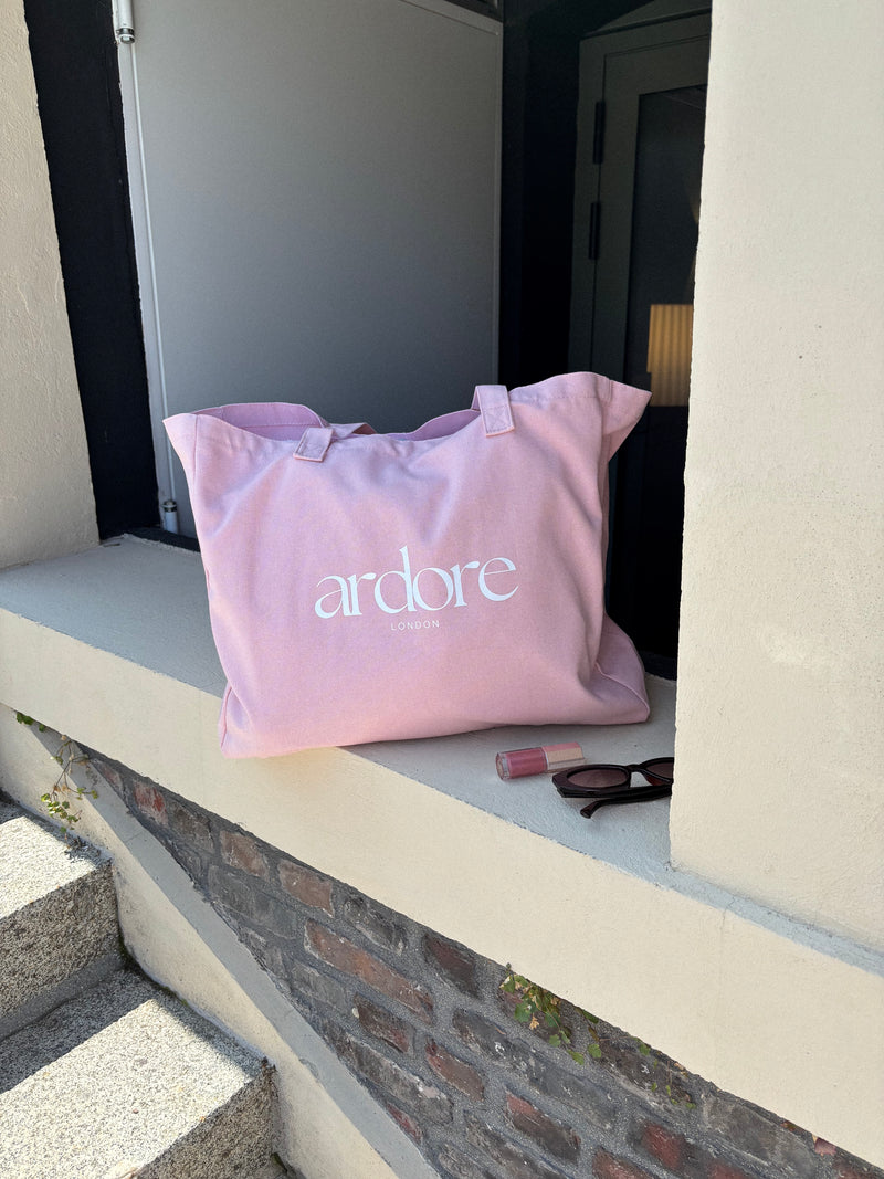 Ardore Active Premium Large Tote Bag | Pink Macaron