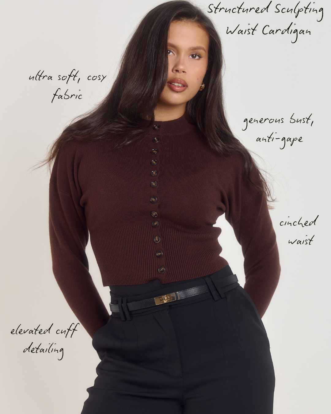 ardore-london-thick-structured-espresso-brown-cardigan